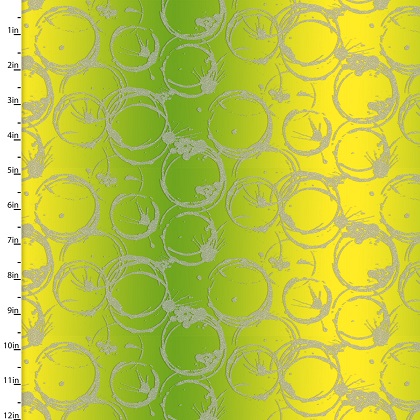 3 Wishes - Mixology - Rings Glitter, Yellow/Green