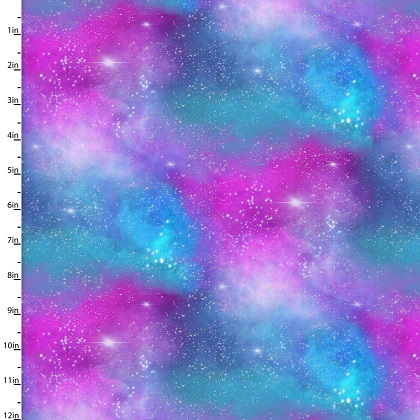 3 Wishes - Starlight - Star Cosmic Sky Glitter, Multi