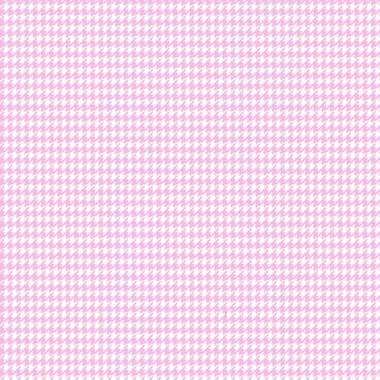 A.E. Nathan - Comfy Flannel Prints - Houndstooth, Pink