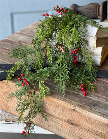 Alpine w/ Berries Hanging | 34'