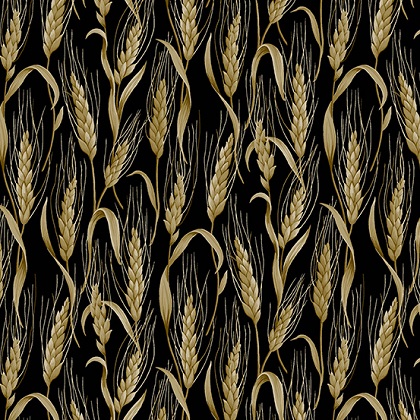Andover - Autumn Woods - Wheat, Black