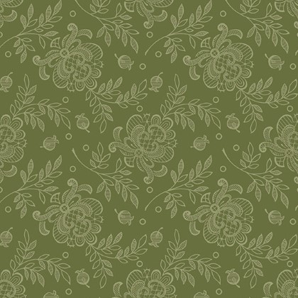 Andover - French Mill - Lace Rose, Green