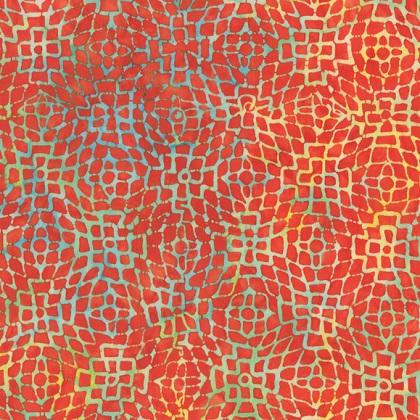 Anthology - Batiks 2022 - Grid, Peach