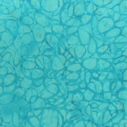 Anthology - Batiks 2022 - Swirls, Aqua