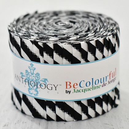 Anthology - BeColourful Precuts - Magic Bias Stripe, Black & White