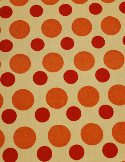 Anthology - Modern Batiks - Dots, Orange