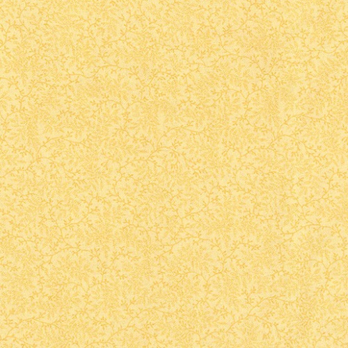 Benartex - Traditions - 108 ' Delicate Vines, Yellow