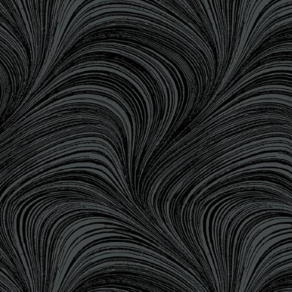 Benartex - Wave Texture - Black