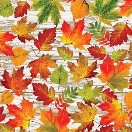 Benartex Kanvas - Cider House - Autumn Leaves, Multi