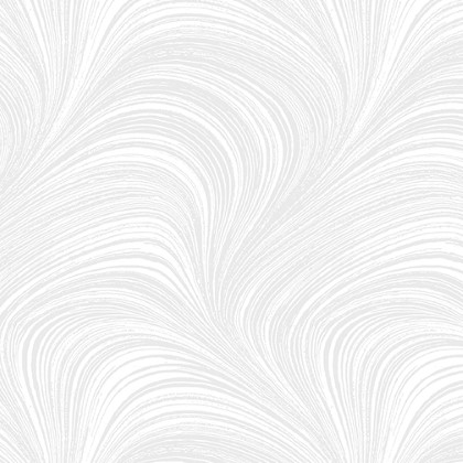 Benartex Traditions - 108' Wave Texture Flannel, White