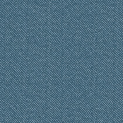 Benartex Traditions - Winter Forest - Twill Herringbone, Blue