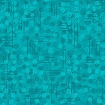 Blank Quilting - 108' Jot Dot, Teal