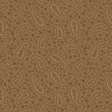 Blank Quilting - 108' Mayfair - Paisley, Camel