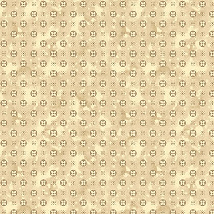 Blank Quilting - Ashton Collection - Circle Clover, Ivory