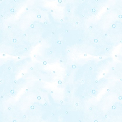 Blank Quilting - Aurora Flurries - Bubbles, Blue