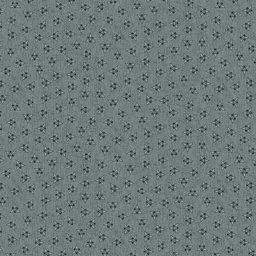 Blank Quilting - Barn Dance - Clustered Triangles, Dusty Teal