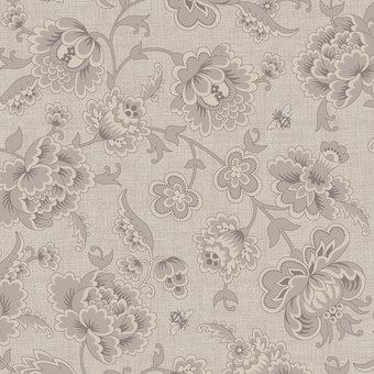 Blank Quilting - Honey Berries - Floral, Gray