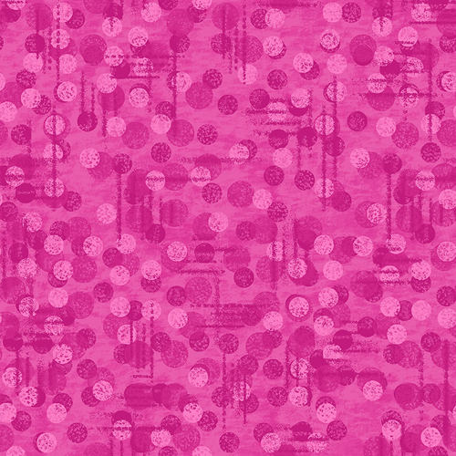 Blank Quilting - Jot Dot, Fuchsia