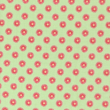 Blank Quilting - Let's Flamingle - Small Floral, Green