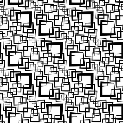 Blank Quilting - Paradox II - Black Squares, White