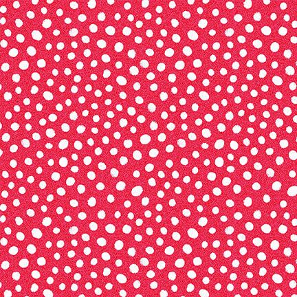 Blank Quilting - Pixie Patch - Dots, Red