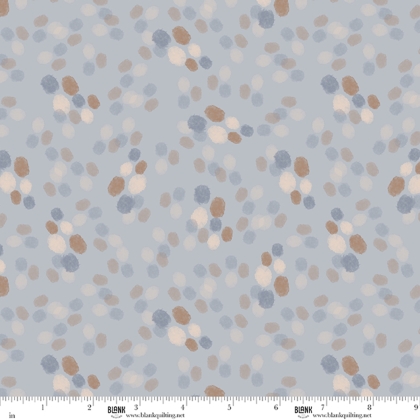 Blank Quilting - Rock of Ages - Dots, Carbon