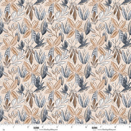 Blank Quilting - Rock of Ages - Trees Allover, Camel