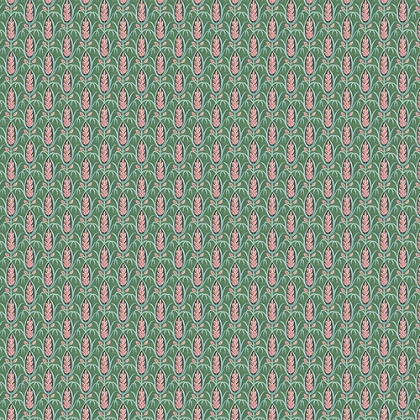 Blank Quilting - Sophisti-cats - Stylized Wheat, Green