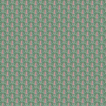 Blank Quilting - Sophisti-cats - Stylized Wheat, Green