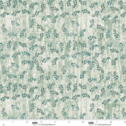 Blank Quilting - Wild and Free - Foliage, Teal