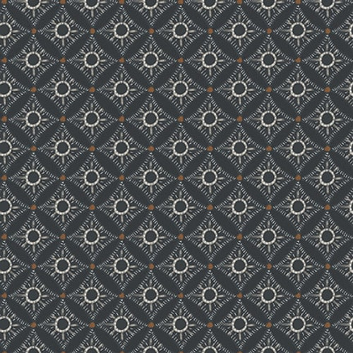 Blank Quilting - Zanzibar - Geometric, Charcoal