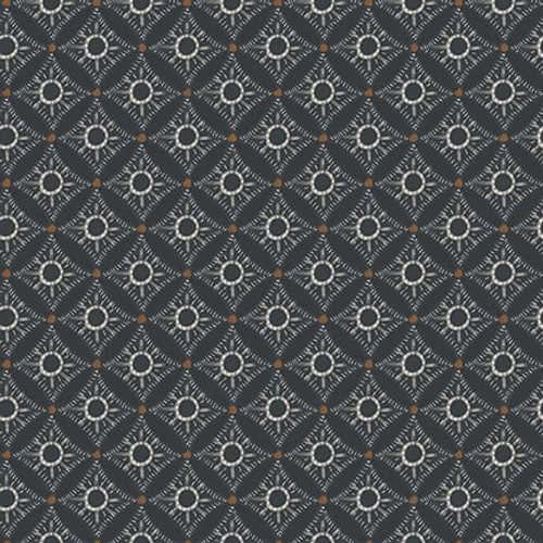 Blank Quilting - Zanzibar - Geometric, Charcoal