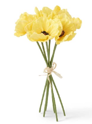 Bouquet - Poppy 11', Yellow