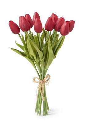 Bouquet - Tulip 13.5'. Red