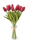 Bouquet - Tulip 13.5^. Red