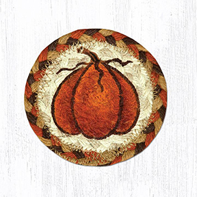 Braided Coaster - Harvest Pumpkin, 5'