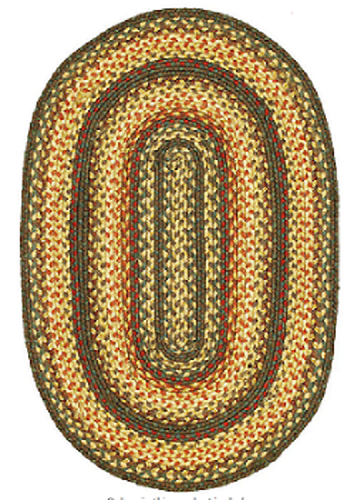 Braided Rug - Magnolia, 27' X 45' (Oval)