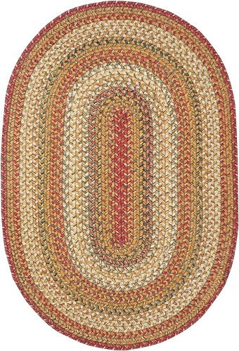 Braided Rug - Mustard Seed, 4' X 6' (Oval)