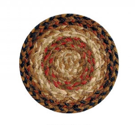 Braided Trivet - Russet, 8' (Round)