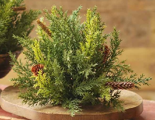Brush - Prickly Pine 9', Green