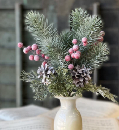 Bush - Frosted Fir & Berry 15'