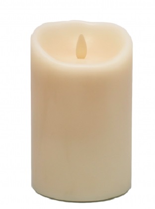 Candle - 2D Flameless w/Timer, 9'