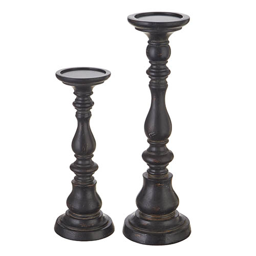 Candle Holder - Black 16'