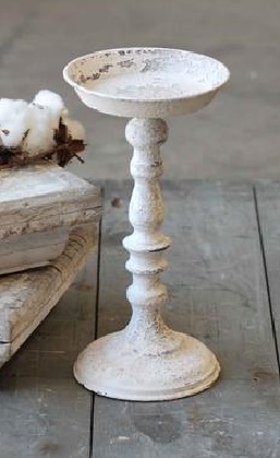 Candle Holder - Cream 12'