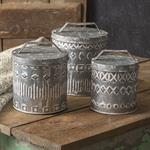 Canister - Boho Patterned, Medium