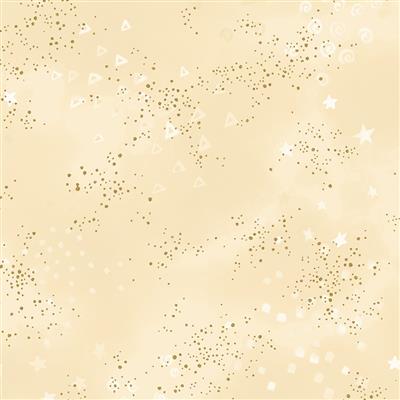 Clothworks - LB Basic Glitter - Metallic, Cream