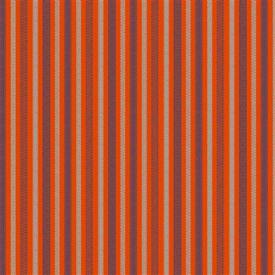 Clothworks - Play Zone - Tire Stripe, Light Tomato