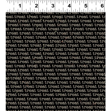 Clothworks - Snarky Cats - Treat Words, Black