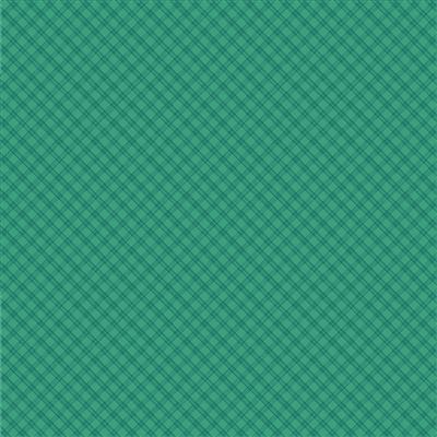 Clothworks - Snowville - Plaid, Green