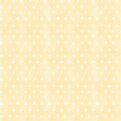 Clothworks - Spring Has Sprung - Dots, Light Gold